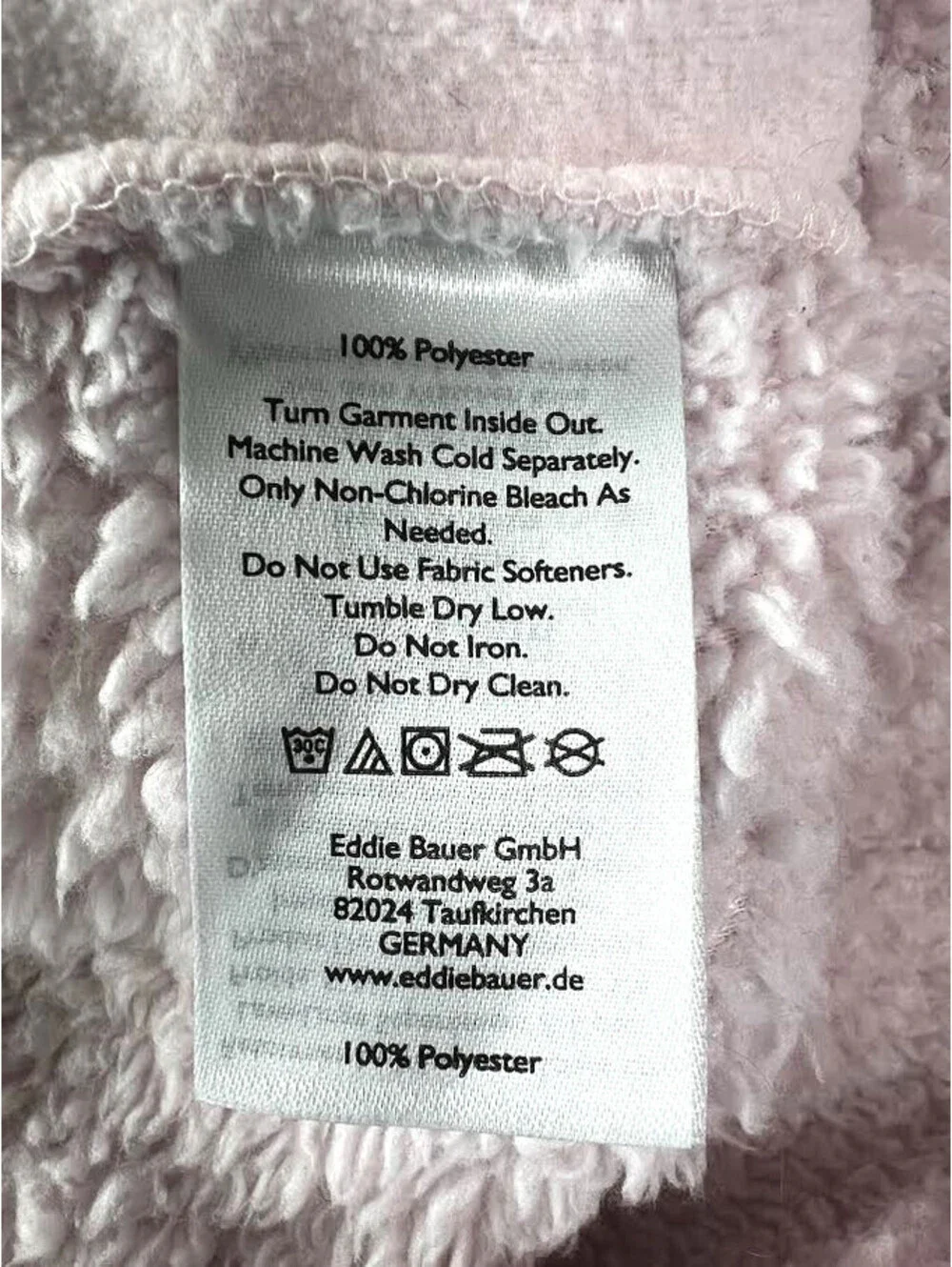 Eddie Bauer Women's Fleece Vest, Size Medium, Zip Up, 2 Pockets